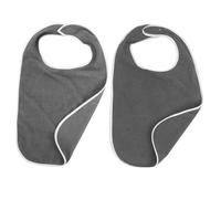 NIYANGLE Imperméables et Faciles à Essuyer en Polyester Lot de 2 Bavoirs pour Adultes Design Élégant pour Femmes et Personnes Âgées en Milieu de Soins