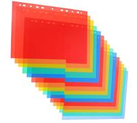 NIYANGLE Intercalaires pour Classeur PP Onglets Écrits Personnalisables Séparateurs de Pages Indexés pour Organisation Rapide des Documents