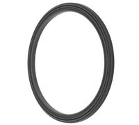 NIYANGLE Joint d'étanchéité pour couvercle de pot, joint de rechange en silicone noir compatible avec Ninja Creami NC500, limite les éclaboussures lors de la réparation de sorbetière