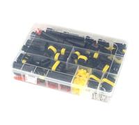 NIYANGLE Kit Connecteur Étanche pour Câbles Électriques Automobiles 352 Pièces, Connexion Rapide, Plastique et Laiton Nickelé, pour Réparation Auto et Bricolage Maison