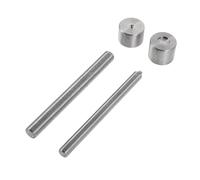 NIYANGLE Kit D’outils Manuel à Œillets 10 Mm pour Pose et Perforation, Outil à Œillet Creux Robuste en Métal, pour Réparation de Chaussures, Loisirs Créatifs et Bricolage, Kit Compact Prêt