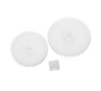 NIYANGLE Kit de 3 Pièces Brosses Latérales en Abs Résistantes à L'usure pour Robot Aspirateur Blanc, Durabilité Renforcée, pour Usage Quotidien Domestique