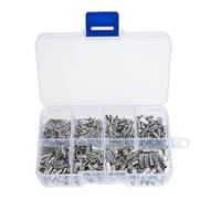 NIYANGLE Kit de Bornes de Câblage en Métal Argenté 600pcs Cosses à Sertir Non Isolées, Résistance la Traction, Simple D'utilisation pour Connexions Électriques