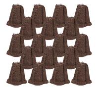 NIYANGLE Kit de Culture Hydroponique 30 Pièces, Blocs de Semis en Tourbe sans Terre, pour Jardinage Intérieur et Extérieur, Supports de Germination et Bouturage, Rétention D’Eau Optimale,