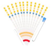 NIYANGLE Kit de Test D'eau Potable 50 Bandes pour Contrôle Qualité Eau Domestique Testeur D'eau Multifonction Pipette et Tube Analyse Ph, Nitrate, Dureté et Plus, Usage Familial et