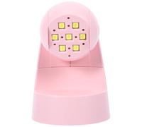 NIYANGLE Lampe à Vernis à Ongles pour Manucure Professionnelle 18w Rose 7 Led, Séchage Rapide et Économie D'énergie, pour Usage Personnel et Salons D'ongles