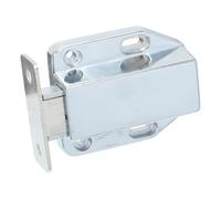 NIYANGLE Loquet à Poussoir Magnétique en Alliage D’Aluminium Système de Verrouillage Auto-Rebond pour Porte D’Armoire Accessoire D’Ameublement sans Poignée Usage Meuble Placard et