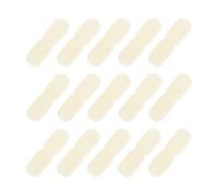 NIYANGLE Lot de 100 Chevilles en Nylon Double Tête 27 X 8,4 Mm pour Meubles, Connecteurs pour Étagères, Bibliothèques et Armoires, Fixation Stable pour Ameublement et Installation Facile