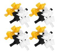NIYANGLE Lot de 12 nœuds pour cheveux de bébé fille - Bandeaux à nœud en ruban, accessoires pour cheveux pour nouveau-nés, nourrissons, tout-petits, petites filles et enfants