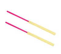 NIYANGLE Lot de 2 Accessoires de Nettoyage de Flûte en Plastique Jaune Chiffon Intégré, Outil Professionnel Portable pour Protéger et Nettoyer les Instruments à Vent