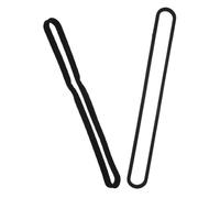 NIYANGLE Lot de 2 Bandes de Scellement en Mousse Noire pour Machine sous Vide, Coussin Protecteur de Remplacement Compatible, Accessoire Scellant pour Conservation Alimentaire, Entretien