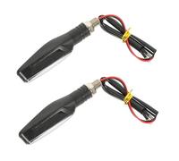 NIYANGLE Lot De 2 Clignotants Moto Led Anti-Erreur Feux De Virage Pour Moto Scooter Électrique Vtt Et Tout- Indicateurs De Direction 4.13 X 0.79 X 0.94 in
