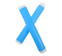 NIYANGLE Lot de 2 Manchons en Silicone Antidérapants Bleus pour Canne à Pêche, Protection et Design Moderne, Adaptés aux Pêcheurs en Extérieur