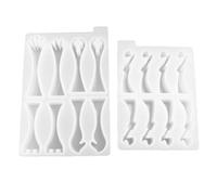 NIYANGLE Lot de 2 Moules en Silicone pour Pièces D’Échecs Internationales Moules DIY pour Résine Époxy Flexibles et Faciles à Démouler pour Création Artisanale de Jeux D’Échecs et
