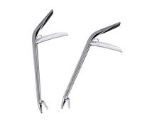 NIYANGLE Lot de 2 Pinces de Pêche en Acier Inoxydable Long Manche, Prise Antidérapante et Système de Verrouillage Précis, Outil Salée pour Pêcheur et Contrôle de Poissons