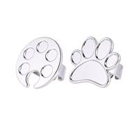 NIYANGLE Lot De 2 Planches De Mélange Couleur Manucure Argenté Petit Format Palette Pour Nail Art Femme Usage Professionnel Domicile