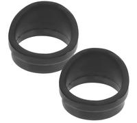 NIYANGLE Lot de 2 Protections Oculaires en Caoutchouc, Double Couche Taille 4, Cache-oculaire pour Microscope, Écran de Protection Anti-poussière, Accessoires pour Laboratoire et Usage