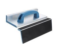 NIYANGLE Lot de 2 Supports Auto-Adhésifs pour Papier de Verre D’Angle Mural Porte-Papier en Alliage D’Aluminium Léger avec Poignée Ergonomique Antidérapante Outil Compact pour Ponçage de