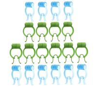 NIYANGLE Lot de 20 Pinces Nasales pour L'Entraînement à la Pulmonaire Clips Ergonomiques Stoppeurs de Saignements de Nez pour Écoles et Urgences Accessoires de Santé