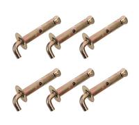 NIYANGLE Lot de 3 Sets de Sets de Boulons D'ancrage à Expansion M10x100 en Fer pour Chauffe-eau Électrique et Chauffe-eau Mural Installation Rapide et Protection L'humidité, pour Salle