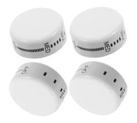 NIYANGLE Lot de 4 Boutons de Thermostat pour Congélateur Capuchon en Plastique, Réglage Précis Température, Remplacement Ergonomique, Contrôle pour Mini-Réfrigérateurs et Congélateurs