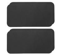 NIYANGLE Lot de 4 Tapis Antivibratoires Antidérapants en Tpe pour Pédale de Machine à Coudre 34X17X06 CM Coussin Isolant Insonorisant Portable Bruit et Protection du Sol