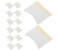 NIYANGLE Lot de 40 Disques de Coton Démaquillants Non Pelucheux pour Extensions de Cils Adhésifs Doux Accessoires de Beauté pour Visage et Yeux