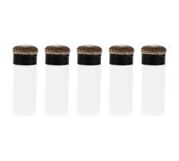NIYANGLE Lot de 5 Embouts à Visser pour Queue de Billard, Viroles en Plastique 12 Mm, Pièces de Rechange Résistantes pour Conseils de Billard Sportives, Accessoires pour Salle de Loisirs