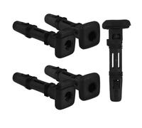 NIYANGLE Lot de 5 Inserts en Plastique pour Guide D'appui-tête de Siège Auto Carré, Design Verrouillable Ajustable, Diamètre Trou 10mm, Accessoire Intérieur Voiture Fiable