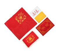 NIYANGLE Lot de 5 Paquet Funéraires pour Urne Funéraire en Tissu Respirant Housse de Cercueil Décorative Paquet pour Cendres Humaines et Animales Kit Complet pour Cérémonie