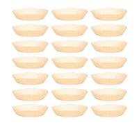NIYANGLE Lot de 50 Papiers Sulfurisés pour Friteuse à Air, Surface Lisse, Facile à Décoller, Plateau la Cuisine pour Cuisson Four et Micro-ondes