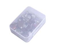NIYANGLE Lot de 50 Set de Set de Boutons en Métal de 17mm pour Jeans et Bretelles, Robustes et Faciles à Trouver, pour Usage Domestique Magasin