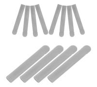 NIYANGLE Lot de 6 Paires D’Embouts de Branches en Silicone Souple Antidérapants Gris Coussinets D’Oreilles pour Lunettes Confortables et Compatibles et Soleil Accessoires de Maintien