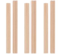 NIYANGLE Lot de 6 Ponts en Bois Clair pour Kalimba 17 Notes Accessoire Solide pour Piano à Pouces Pièces de Rechange Précises pour Instruments de Musique Kit 3 Ensembles pour