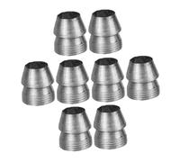 NIYANGLE Lot de 8 Coins Coniques Métalliques pour Manche de Hache, Diamètre 10 Mm, Accessoires D'installation Renfort pour Outils de Jardinage, Fixation Solide et Solide, Usage Extérieur