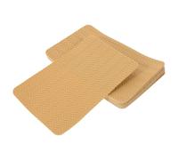 NIYANGLE Lot de 8 Couvre-semelles Antidérapants Autocollants en Silicone Kaki 14,8 X 9,8 Cm, Épaisseur 1,5 Mm, Découpables, pour Talons Hauts et Bottes, Protection Silencieuse et