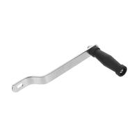 NIYANGLE Manivelle de Treuil pour Remorque Bateau, Poignée Ergonomique en Zinc Plaqué, Résistante aux Chocs, Compatible Treuils Manuels, Accessoire Remplacement Solide, Utilisation Marine