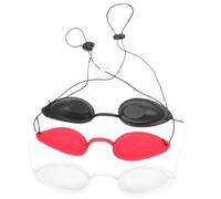 NIYANGLE Masque de Sommeil Professionnel en Tpu pour Protection des Yeux, Portable, Pack de 3 Pièces, pour Thérapie et Bronzage la Plage