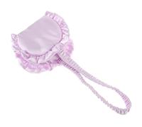 NIYANGLE Masque de Sommeil Soie Imprimée avec Dentelle Doux et Confortable pour Femmes et Filles Cache-yeux Occultant pour Nuit Voyage et Sieste