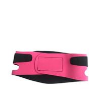 NIYANGLE Masque Facial Fin Avec Sangle De Menton Pour Lifting Visage Et Muscle Menton Masséter Rose