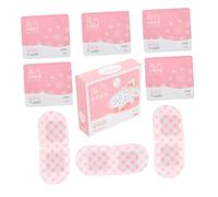 NIYANGLE Masque Oculaire Jetable à Vapeur 5 Pièces pour Soulager la Fatigue Oculaire et Réduire Ombres Sous Yeux, Tissu Non Tissé et Coton Aiguilleté, Sommeil Voyages