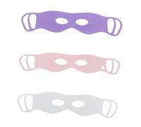 NIYANGLE Masque Yeux Lavable 3Pcs Masseur Oculaire Ergonomique Silicone Multifonction pour Yeux Secs et Fatigués