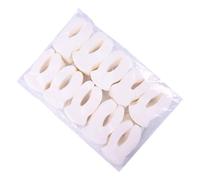 NIYANGLE Masques Papier Jetables Contour des Yeux en Coton Blanc, 1000 Pièces, Faciles à Transporter, pour Soins DIY Peau Délicate Autour des Yeux