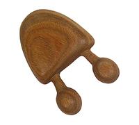 NIYANGLE Masseur Acupression Faciale Bois Outil De Massage Artisanal Portable Pratique Pour Soulager Les Tensions Et Stimuler La Circulation Sanguine