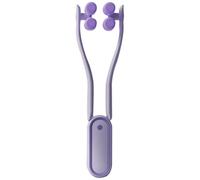 NIYANGLE Masseur Facial Rouleau de Massage pour Visage en Abs et Pmma Design Unique Confortable pour Lifting Visage de V Outil de Sculpture