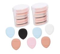 NIYANGLE Mini Houppette à Poudre Pour Maquillage Visage Houppette à Doigt Mini à Poudre Pour Fond De Teint