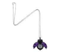NIYANGLE Montre de Poche Collier Ladybug Vintage en Alliage Léger et Portable Pendentif Porte-clés Animal pour Accessoires Paquet à Main Usage Quotidien Plusieurs Styles
