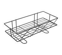NIYANGLE Organisateur Au-Dessus des Toilettes en Fer Noir, Mural, Robuste | Rangement Polyvalent pour Toilettes et Salle de Bain, pour Produits D’hygiène et Mouchoirs, Gain de Place