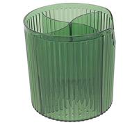 NIYANGLE Organisateur De Pinceaux De Maquillage Support Pour Pinceaux Pot à Crayons Seau De Rangement Transparent Pour Cosmétiques