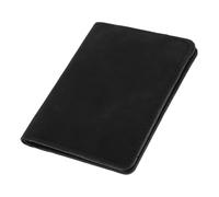 NIYANGLE Organiseur de Cartes Ultra-Fin Noir, Étui Vertical Multi-Cartes pour Permis de Conduire et Cartes de Crédit, Porte-Cartes Homme Léger et Compact pour Usage Quotidien et Voyage